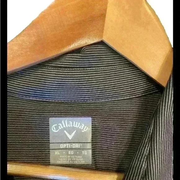 Callaway Opti Dri Short Sleeve Golf Polo Mens  - XLarge - Picture 3 of 4